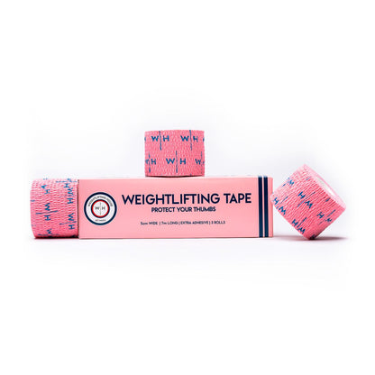 Weightlifting Thumb Tape - Box of 3 Rolls