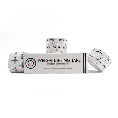 Weightlifting Thumb Tape - Box of 3 Rolls